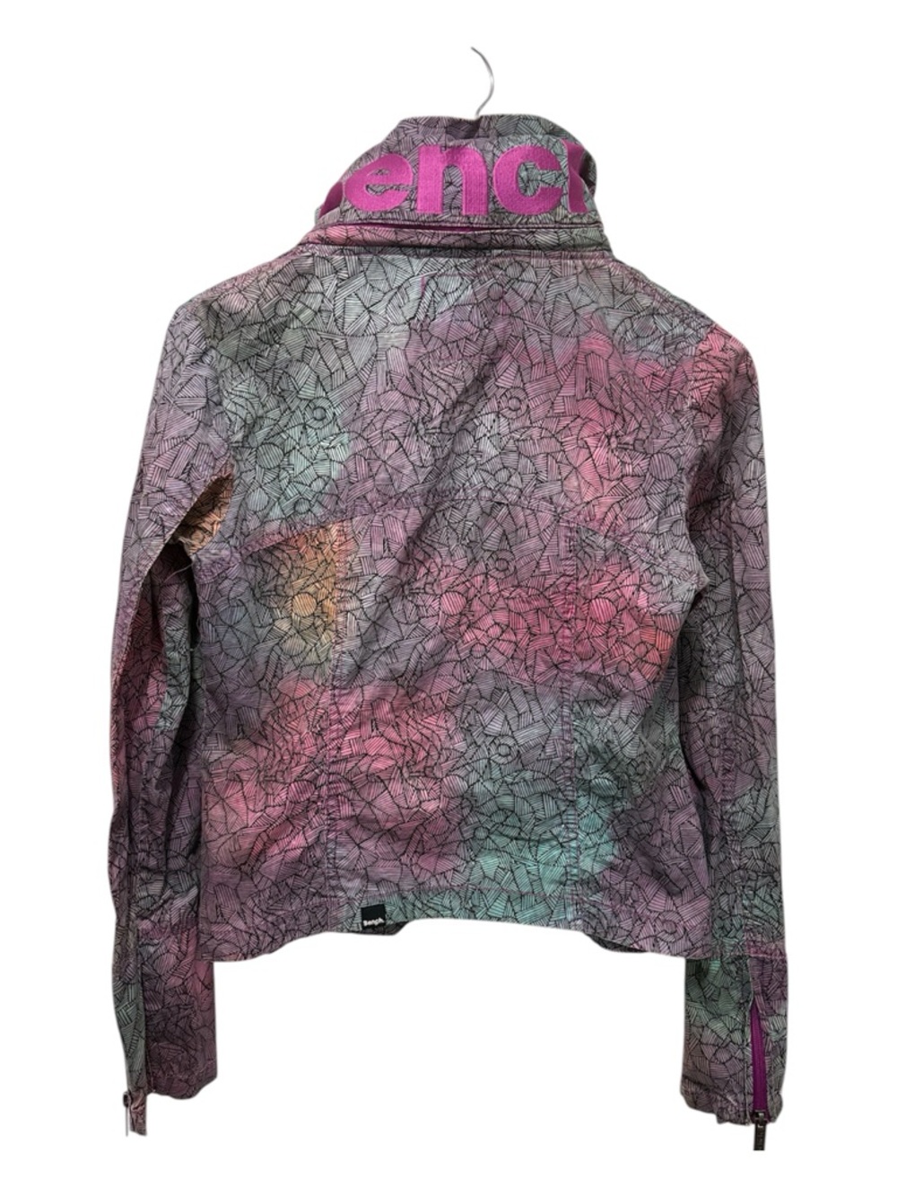 Bench Women's Multicolor Patterned Spring Jacket - Picture 4 of 5
